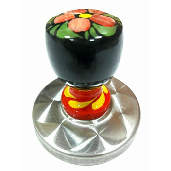 Форма-резак для пельменей d=66 мм. нерж. с дерев. ручкой /1/150/ Форма-резак для пельменей d=66 мм. нерж. с дерев. ручкой /1/150/