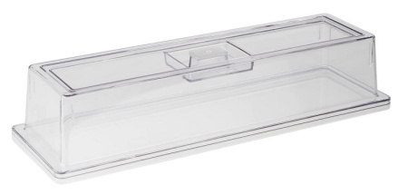 Крышка GN2/4 53*16,2 см. h=10,5 см. поликарбонат, прозрачная APS /1/ АКЦИЯ Крышка GN2/4 53*16,2 см. h=10,5 см. поликарбонат, прозрачная APS /1/ АКЦИЯ