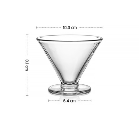 Креманка 170 мл. d=100 мм. h=81 мм. Апекс MGline /6/24/ ВДОХНОВЕНИЕ