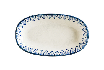 Блюдо овальное 190*110 мм. Эснаф, форма Гурмэ Bonna /1/12/ Блюдо овальное 190*110 мм. Эснаф, форма Гурмэ Bonna /1/12/