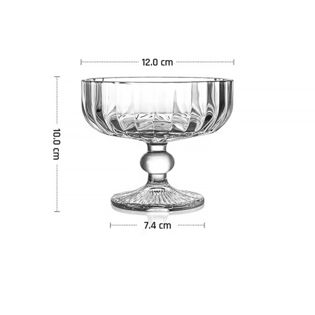 Креманка 280 мл. d=120 мм.  h=100 мм. Сорбет MGline /6/24/ ВДОХНОВЕНИЕ