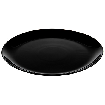 Тарелка d=270 мм. h=18 мм. без полей Эволюшн Блэк /6/24/960/