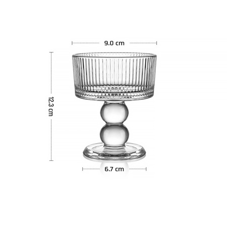 Креманка 200 мл. d=90 мм. h=123 мм. Баланс MGline /6/24/ ВДОХНОВЕНИЕ