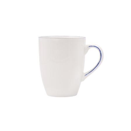 Кружка 330 мл. d=84 мм. h=104 мм. Ретро синий край Bonna /1/24/504 ВДОХНОВЕНИЕ