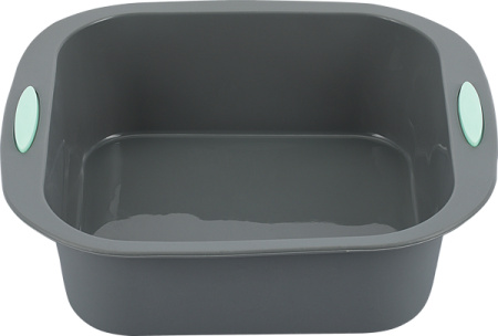 Форма для выпечки 19,5*17,5 см. h=5,5 см. силикон /1/ АКЦИЯ